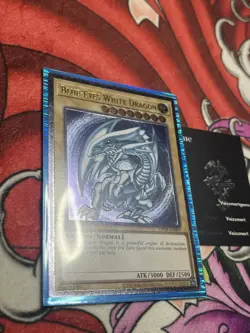 YuGiOh Blue-Eyes White Dragon OP28-EN001 Ultimate Rare NM OTS Pack 28 - Image 2