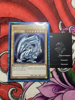 YuGiOh Blue-Eyes White Dragon OP28-EN001 Ultimate Rare NM OTS Pack 28 - Image 4