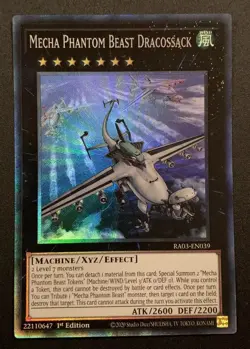 Mecha Phantom Beast Dracossack - RA03-EN039 - Collector's Rare - 1st - YuGiOh - Image 1