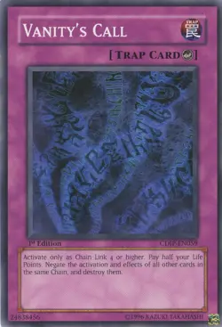 Yugioh Vanity's Call CDIP-EN059 Common LP - Image 1