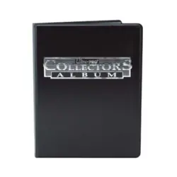 Ultra Pro 4-Pocket Portfolio 4-Pocket Card Collector Portfolio - Black New - Image 1