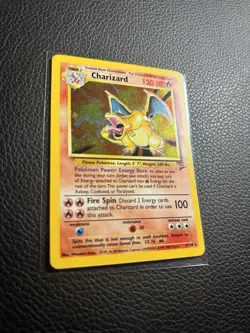 Pokemon Base Set 2 Charizard Holo Rare Card 4/130 LP Condition - Image 1
