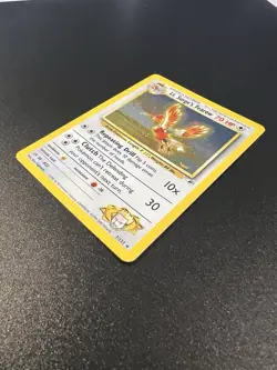 Lt. Surge’s Fearow 7/132 Gym Heroes Unlimited 2000 Pokemon Card Holo Rare NM - Image 3