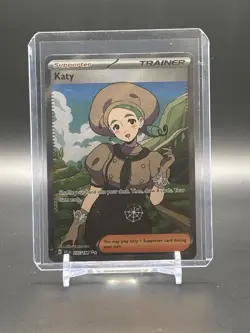 Katy Pokemon TCG Trainer Card 237/198 Scarlet & Violet English Full Art - Image 1