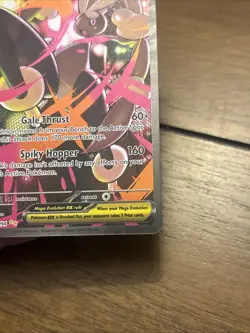Mega Lopunny ex 128/094 SIR Full Art Holo Pokemon TCG Phantasmal Flames Rare NM - Image 4