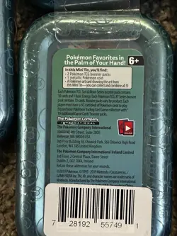 Pokemon TCG - Kanto Friends Mini Tins (Complete ART set+1) - Sealed -H24 - Image 3
