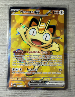Pokemon Perfect Order Meowth ex Full Art Ultra Rare Holo #107/088 Pokemon TCG 🔥 - Image 1