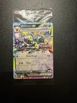 Umbreon Ex Stamped Pokemon Prismatic Evolutions Promo Surprise Box 60/131 SEALED - Image 1