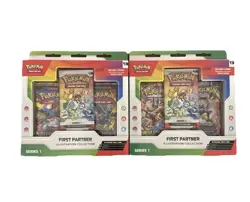 Pokemon TCG First Partner Illustration Collection Series 1 Lot of 2 - Sealed - Image 1