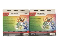 Pokemon TCG First Partner Illustration Collection Series 1 Lot of 2 - Sealed - Image 2
