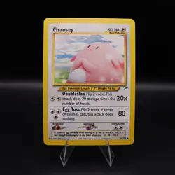 Chansey 31/105 Neo Destiny Regular English Pokemon TCG MP - Image 2