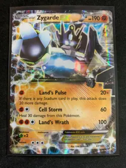 POKEMON BLACK STAR PROMO ZYGARDE EX NM XY151 - Image 1