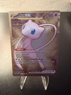 Mew EX Gold Metal Pokemon Scarlet & Violet 151 205/165 - Image 1