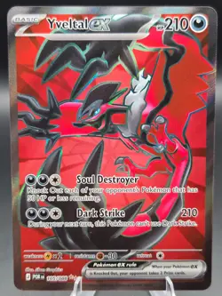Yveltal Ex 105/088 ENGLISH Perfect Order POR Full Art Pokemon TCG NM - Image 1