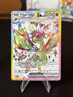 Pokemon TCG Flygon ex 222/191 Surging Sparks Ultra Rare Holo Stage 2 310 HP Eng - Image 1