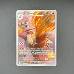 Blaziken 192/182 Sv10: Destined Rivals Illustration Rare (IR) Holo Pokemon TCG - Image 1