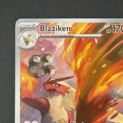Blaziken 192/182 Sv10: Destined Rivals Illustration Rare (IR) Holo Pokemon TCG - Image 3