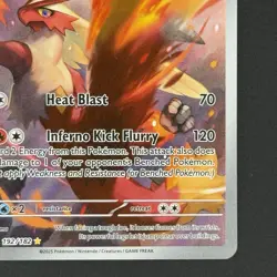 Blaziken 192/182 Sv10: Destined Rivals Illustration Rare (IR) Holo Pokemon TCG - Image 5
