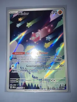 ⭐Minior 201/182 - Paradox Rift - Pokemon NM Illustration Rare 🔥👀 10 contender - Image 1