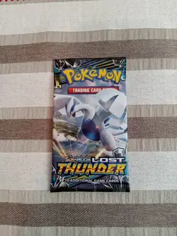 Pokemon TCG Sun and Moon Lost Thunder Booster Pack 820650804557 - Image 1