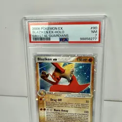 PSA 7 Blaziken ex #90 Crystal Guardians Holo 2006 Pokemon EX NM - Image 2