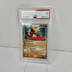 PSA 7 Blaziken ex #90 Crystal Guardians Holo 2006 Pokemon EX NM - Image 3