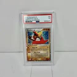 PSA 7 Blaziken ex #90 Crystal Guardians Holo 2006 Pokemon EX NM - Image 4