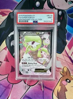 2016 POKEMON XY GENERATIONS RADIANT COLL #RC30 FULL ART/GARDEVOIR EX PSA 9 - Image 1