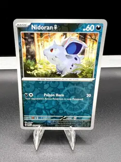 Nidoran F 029/165 Common 151 Pokemon Near Mint Reverse Holo - Image 1