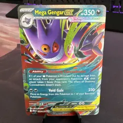 Pokemon TCG Mega Gengar EX 56/94 Phantasmal Flames Near Mint - Image 1