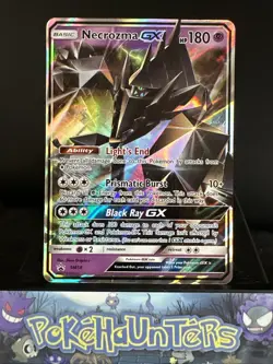 Pokemon Card Necrozma GX SM58 Black Star Promo Half Art Ultra Rare Near Mint - Image 1