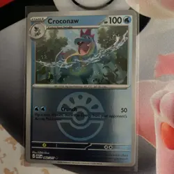 Croconaw 042/217 Poke Ball Reverse Holo Pokemon TCG Ascended Heroes - Image 1