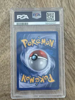 2010 Pokemon HeartGold SoulSilver Meganium 109/123 Holo PSA 8 NM - Image 2