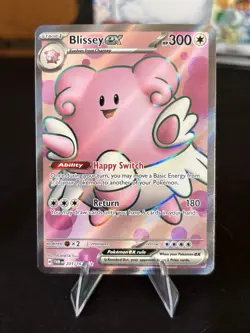 Pokemon TCG Blissey ex 201/167 Twilight Masquerade Ultra Rare Holo 300 HP Eng - Image 1