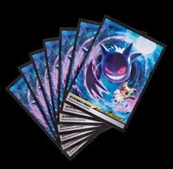 Pokemon Simplified Chinese 2023 Gengar & Mimikyu Card Sleeve Set (64 Pieces) New - Image 1