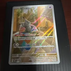 Pokemon Mimikyu SV: Scarlet & Violet Promo Full Art Holo 075 Basic HP70 - Image 1