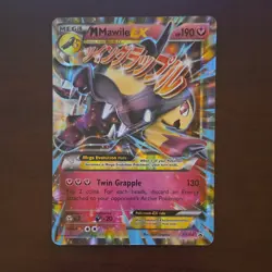 Pokemon TCG M Mawile EX XY104 Promo Holo Mega English 190 HP Twin Grapple - Image 1