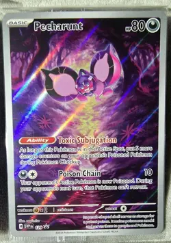 Pokemon TCG Pecharunt #129 Sealed Set of 4 Exclusive SVP ETB Promo Mint Centered - Image 3