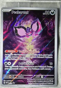 Pokemon TCG Pecharunt #129 Sealed Set of 4 Exclusive SVP ETB Promo Mint Centered - Image 4