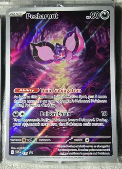 Pokemon TCG Pecharunt #129 Sealed Set of 4 Exclusive SVP ETB Promo Mint Centered - Image 5