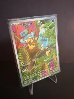 Pokemon Black Bolt Panpour 101/086 & Simipour 102/086 IR Set of 2 - Image 3