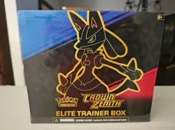Pokemon Crown Zenith Elite Trainer Box (ETB) Factory Sealed (NEW) TCG - Image 1