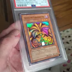 Yu-Gi-Oh 2002 Exodia Forbidden One LOB-124 1st Edition PSA 6 - Image 2