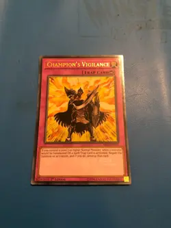 YUGIOH Ultra Rare Champion's Vigilance SS02-ENV01 1st Edition - Image 1
