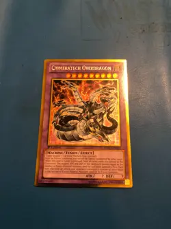 YUGIOH Gold Rare Chimeratech Overdragon PGLD-EN056 1st Edition - Image 1