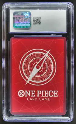 2025 ONE PIECE MONKEY D. LUFFY OP11 TOURNAMENT PROMO CGC 10 RC7 - Image 2