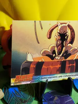 Pokemon TCG 2000 Topps TV Series Vintage Card #3 - Consciousness And Confusion - Image 2