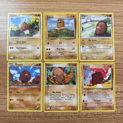 Pokemon TCG Diglett Card Lot - Image 1
