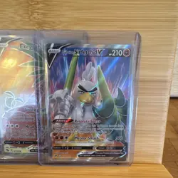 Pokemon V Cards Lot 8 Silver Foil Shaymin, Galarian Sirfetch'd, Starmie - Image 3