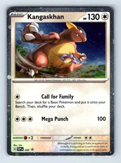Kangaskhan - (Cosmos Holo) Holo Rare SV: Scarlet & Violet Promo Cards 202 NM - Image 1